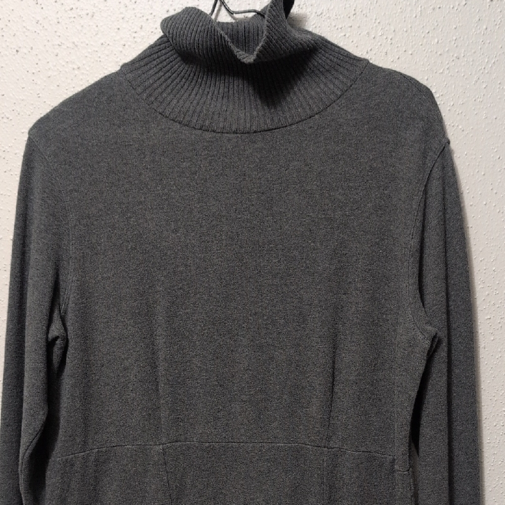Eddie Bauer Charcoal Knit Dress